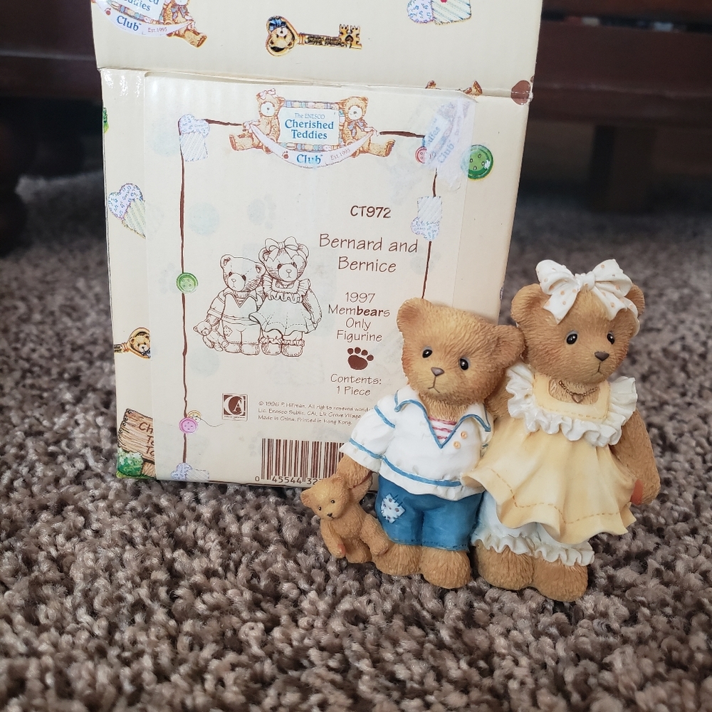 Cherished Teddies "Bernard and Bernice"
